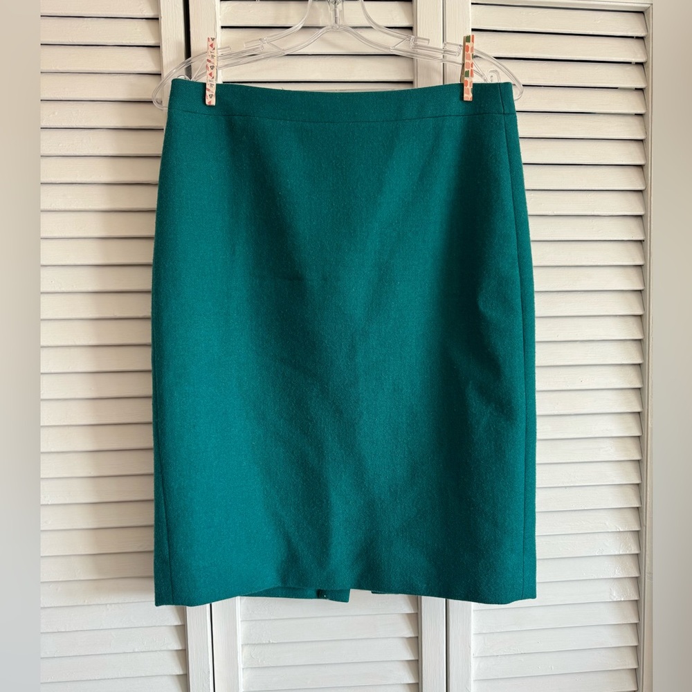 J. Crew No. 2 Wool Pencil Skirt